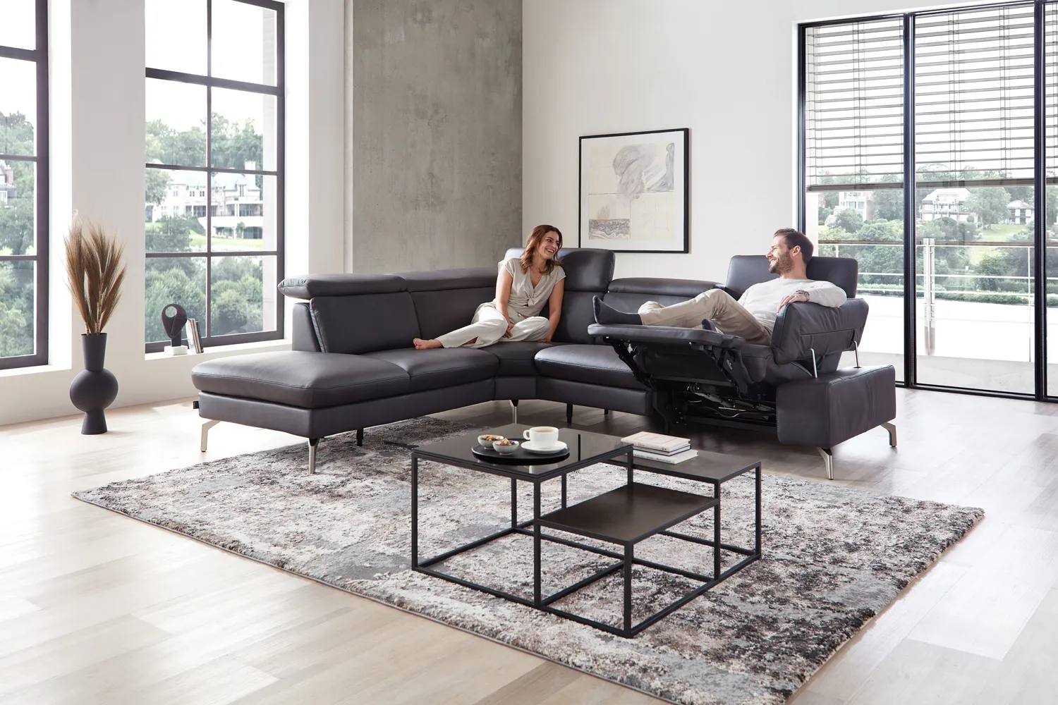 Sofa 3- sitzig Leder / Einzelsofa / Ledersofa outlet statt 2399€